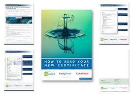 #33 for Make my brochure look professional - How to read your new certficate by areverence