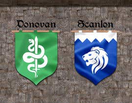 #18 for Make two minimal modern family crests that look like something out of game of thrones by agarzaro710