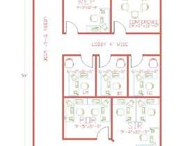 #44 pёr Create an office floor plan nga adeelraza7862