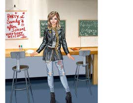 #103 for Draw a doll in modern glam or teenager clothes by fabianmarchal