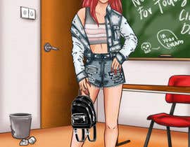 #96 for Draw a doll in modern glam or teenager clothes by Azrincheadnan