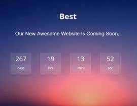 #46 for interactive landing(comingsoon) page by mdraihanwp