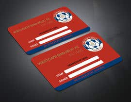 #42 for Football (Soccer) Membership Card Design - 28/01/2020 20:39 EST by rahmansohan970