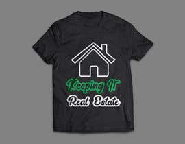 #88 para Simple Teal estate T shirt design de rha5a642bf298db9