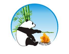 #4 for I need a logo of a panda holding a bamboo stick with fire in front that looks like hes grilling.. 
panda position should be similar to the attached photo 

panda should look a bit cartoon style by dattkalpesh