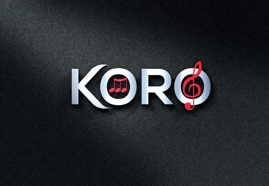 Contest Entry #62 for                                                 Logo for an 8 member choir named KORO
                                            