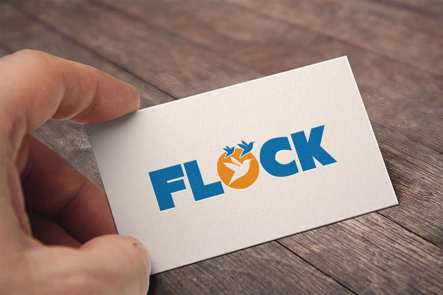 Participación en el concurso Nro.230 para                                                 Logo for a travel app "Flock"
                                            