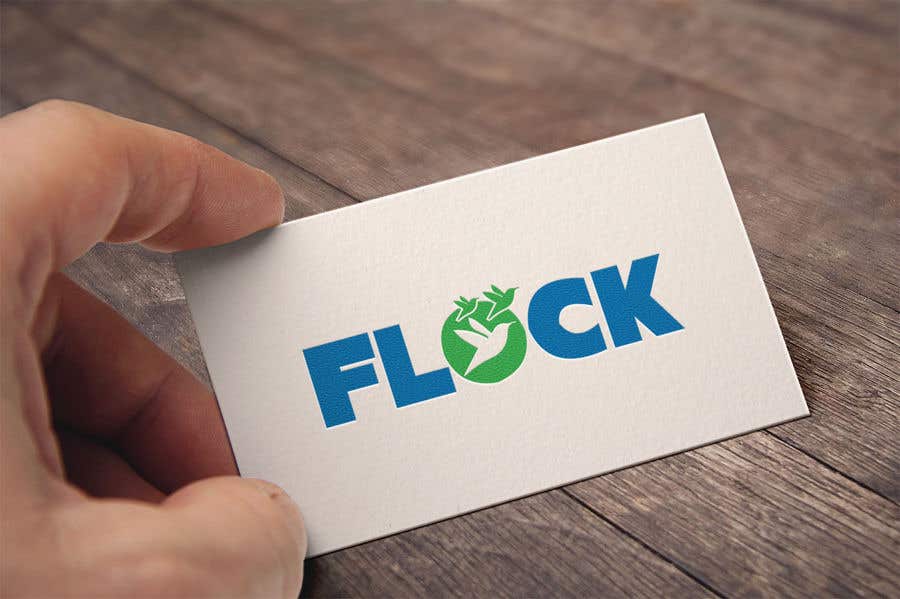 Participación en el concurso Nro.247 para                                                 Logo for a travel app "Flock"
                                            