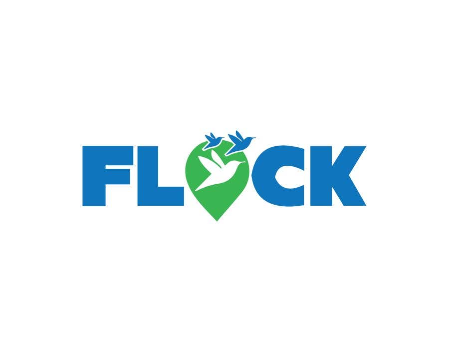 Bài tham dự cuộc thi #250 cho                                                 Logo for a travel app "Flock"
                                            