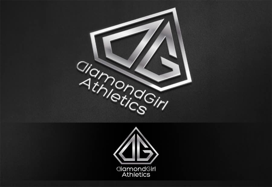 Penyertaan Peraduan #37 untuk                                                 Logo Design for Diamond Girl Athletics
                                            