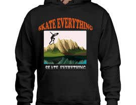 #21 para Crooked Grind on a mountain/Design for T-Shirt and Hoodie Print de labonil156