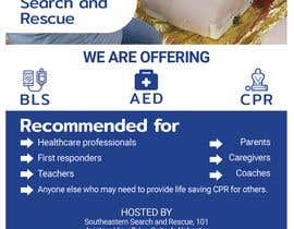 #141 ， CPR Flyer Design 5&quot;x7&quot; Front Only 来自 lukeprince143