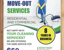 #27 pentru Design a flyer for a cleaning services company de către petersamajay