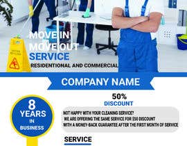 #138 pentru Design a flyer for a cleaning services company de către ahamedmasud024