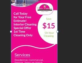 #22 for EASY - Door Hanger for Cleaning Business by AlAminPial