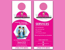 #15 for EASY - Door Hanger for Cleaning Business by ahsanhabib5477