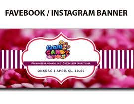 #47 for Facebook and Instagram Banner for a Candy Store by billionairejd5