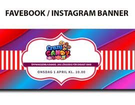 #48 för Facebook and Instagram Banner for a Candy Store av billionairejd5