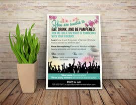 #7 for Girls Spa Night Party Invitation for Business by deepakshan