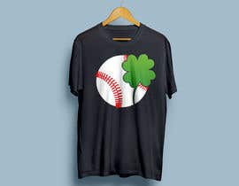 #20 para T-Shirt Design: Baseball Saint Patrick&#039;s Day Design de Maxbah