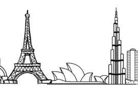 #16 สำหรับ Image - Graphic of multiple city skylines โดย RobinHoodDesign