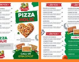 #7 สำหรับ I need an A4 flyer split in 3 for a pizza delivery company โดย ashswa