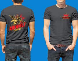 #174 for T-shirt Design AirWolf Athletics by sauravarts
