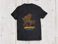 Nro 167 kilpailuun T-shirt Design AirWolf Athletics käyttäjältä srmon