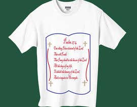 #32 για Make a bible verse t-shirt design από AHMZABER11