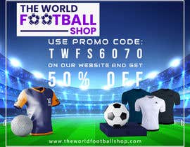 #34 for Looking for Facebook/ Twitter Banner for football shirt seller by sameebasit