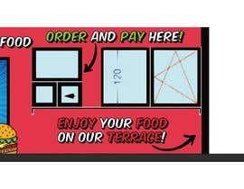 elgorchadam님에 의한 I need graphic design for fast food kiosk exterior!을(를) 위한 #6