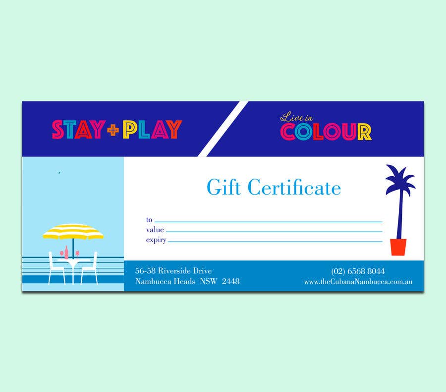 Contest Entry #42 for                                                 Create Gift Certificate
                                            
