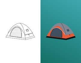#3 for New color artwork for Tent and Sleeping bag launch 2020 af anomdisk