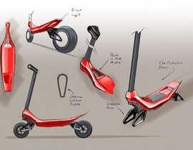 #43 para Design an electric scooter inspired after Ferrari F80 de JoseGiola