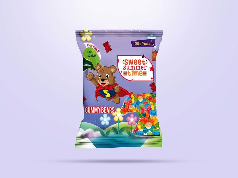 Participación en el concurso Nro.92 para                                                 Create a design for the packaging - Gummy Bear Candy package design
                                            