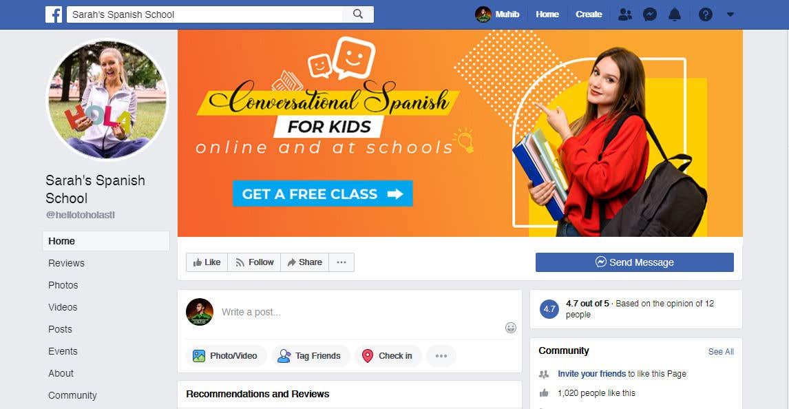 Intrarea #88 pentru concursul „                                                Design Optimized Facebook Cover Photo - Included examples and some words that we want on there!!
                                            ”