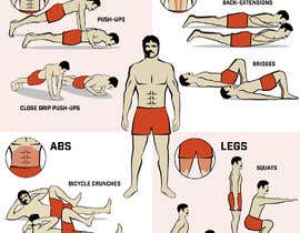#64 cho Need Infographics created for Basic Fitness Exercises (for COVID-19 awareness and tips). Winner of this contest will get MORE jobs from us. bởi OscarBendrik