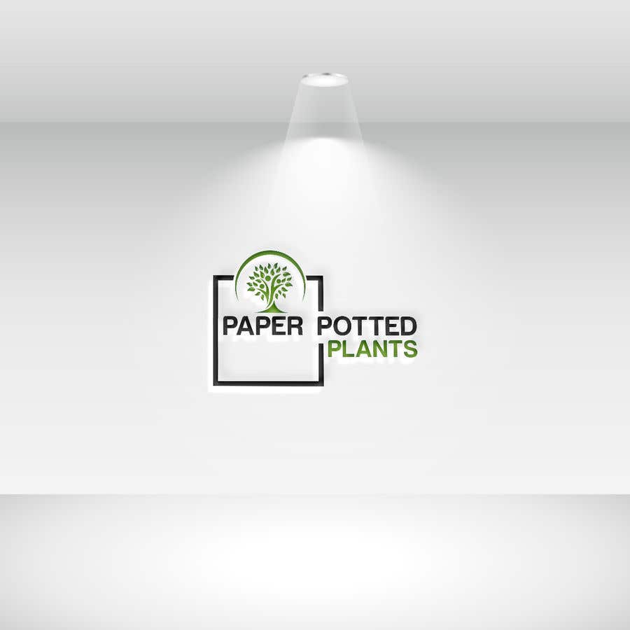 Contest Entry #3 for                                                 Logo for new company Paper Potted Plants
                                            