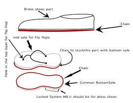 #48 for Make up a system for shoes that can be changed from flip flops to running shoes by Masud057