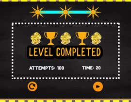 #9 para Redesign for Level Complete Popup de mdruhulaminraj14