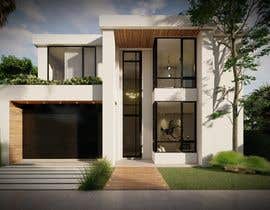 #32 for Draw 2d Facade OR a 3d Facade for the following house by mfvisual12