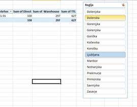 #12 for doing some database analysis on 2 excel files - stock and region by INDIKAWIC