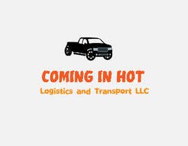 #53 for I need a logo for my business the name has to be included “Coming In Hot Logistics and Transport LLC” creative ideas with different font incorporating flames and possibly a graphic with a dually truck pulling a trailer like the ones shown in the images by hassanilyasw