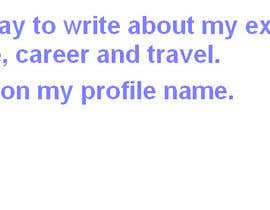 #4 for Write your life,career and travel experience on the site. by CreativeIdeas4U