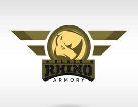 #92 dla Need logo for new company Black Rhino Armory przez fallarodrigo