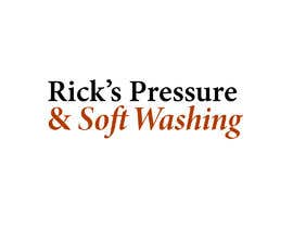nº 30 pour I need a logo created for a pressure/soft washing business, it just needs to read “ Ricks Pressure &amp; Soft Washing” and you can add a photo of a character spraying a house par DidierZimerman 