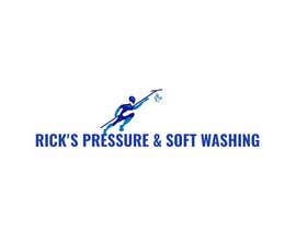 nº 34 pour I need a logo created for a pressure/soft washing business, it just needs to read “ Ricks Pressure &amp; Soft Washing” and you can add a photo of a character spraying a house par Hshakil320 