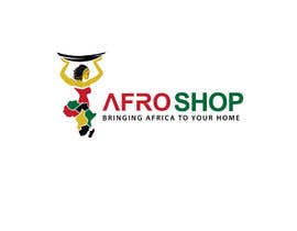 #65 для Logo design online afro shop від flyhy