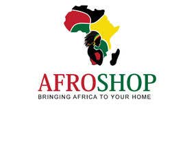 #105 cho Logo design online afro shop bởi flyhy