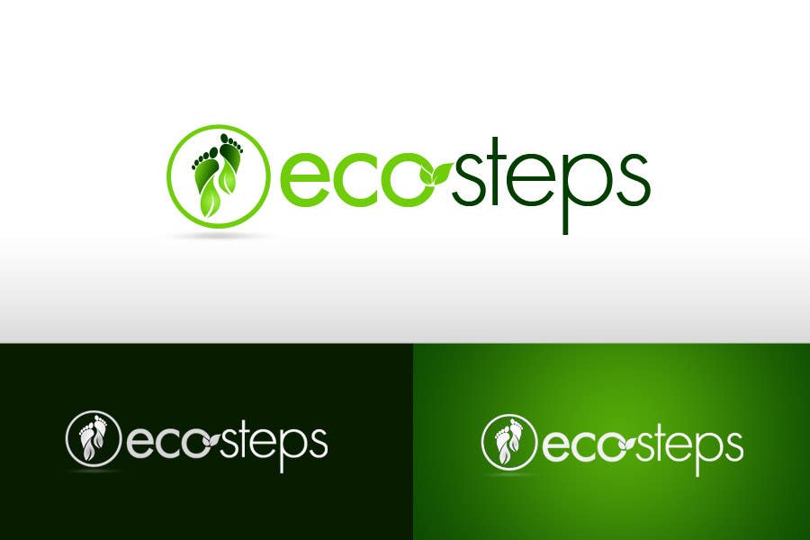 Natečajni vnos #654 za                                                 Logo Design for EcoSteps
                                            